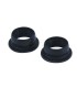 BLACK SILICONE EXHAUST MANIFOLD .21/.28 (2U) - E1rc.com