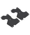 CARBON REAR SHOCK TOWER PLATE MBX8 (1MM) (2 UNITS)
