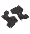 CARBON REAR SHOCK TOWER PLATE MBX8 (1.2MM) (2PCS)
