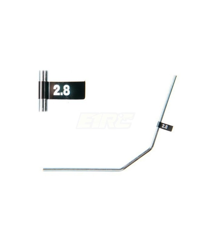 BARRA EST. DEL. 2.8MM MBX6/7/7R/8 MUGEN - E1rc.com