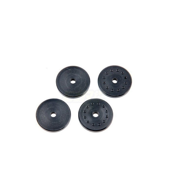 SHOCK PISTONS WITH PRE-MARKED HOLES 12P. (4U.) MBX7R/8 - E1rc.com