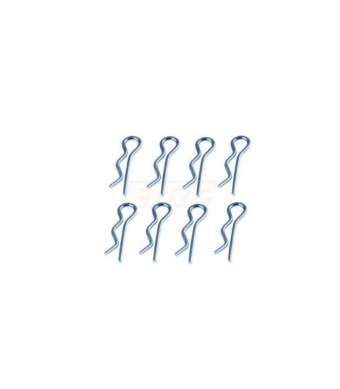 CAR BODY CLIPS (8 UNITS) FOR MBX6/7/7R/8 MUGEN - E1rc.com