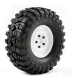 CRAWLER WHEELS (2) WHITE 104X39 CLOSED
