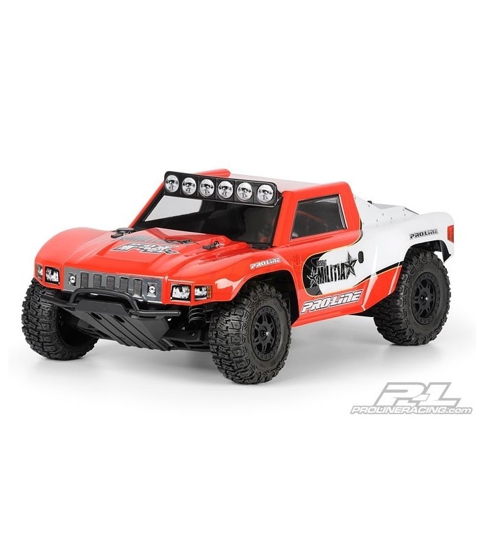 Pro-Line Desert Militia Body (Clear) (Slash/SC10/SC6/Blitz) - E1rc.com