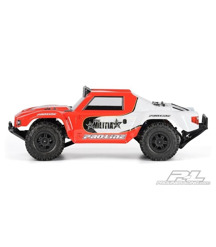 Pro-Line Desert Militia Body (Clear) (Slash/SC10/SC6/Blitz) - E1rc.com