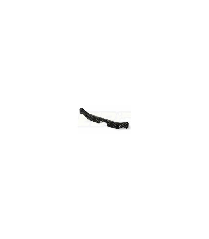 REAR SUSPENSION TOWER. T4-18 CARBON 3.0MM - E1rc.com
