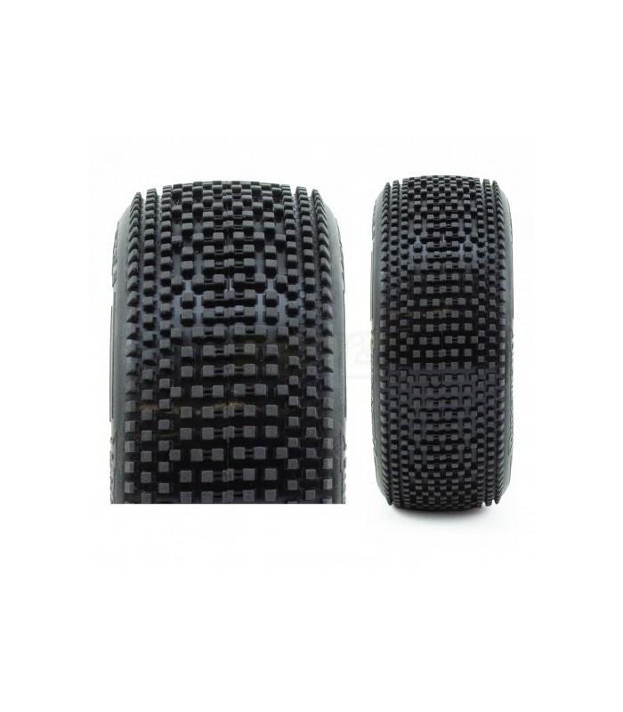 HOT DICE V2 BUGGY C1 (SUPER SOFT) IN YELLOW TIRE (2PCS.) - E1rc.com