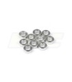Aluminum Washers 3x6x2 Black (10)