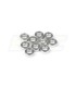 ARANDELAS DE ALUMINIO 3X6X2 NARAN. (10) - E1rc.com