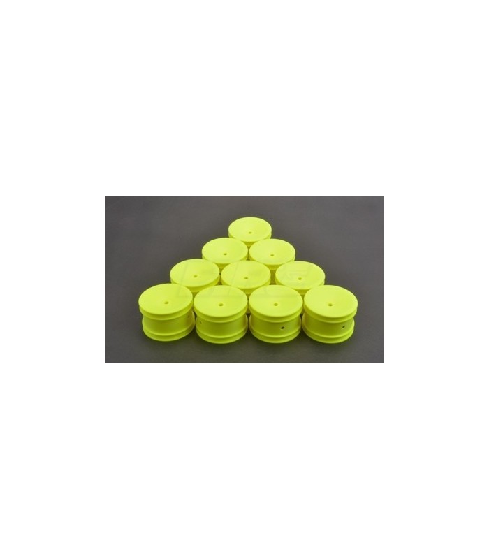 Pack llantas amarillas trasera Schumacher (5 parejas) - E1rc.com