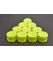 Pack of yellow rear wheels Schumacher (5 pairs)