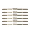 Titanium braces set 3x48 mm
