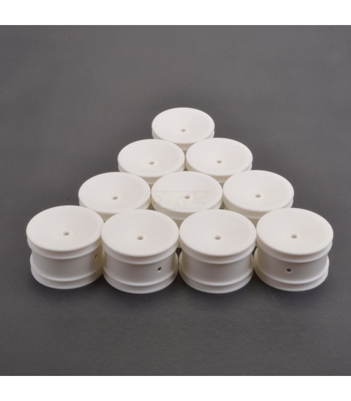 Pack llantas blancas trasera Schumacher (5 parejas) - E1rc.com