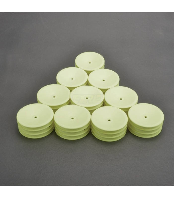 Llanta delantera ancha 2WD amarilla (5 parejas) - E1rc.com