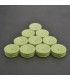 Front slim 2WD yellow tire (5 pairs) - E1rc.com