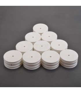 Llanta 4wd delantera ancha blanca (5 parejas)