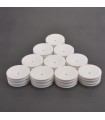 Llanta 2WD delantera ancha blanca (5 parejas)