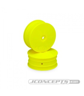 Llanta delantera amarilla Jconcepts Mono (4 uds)