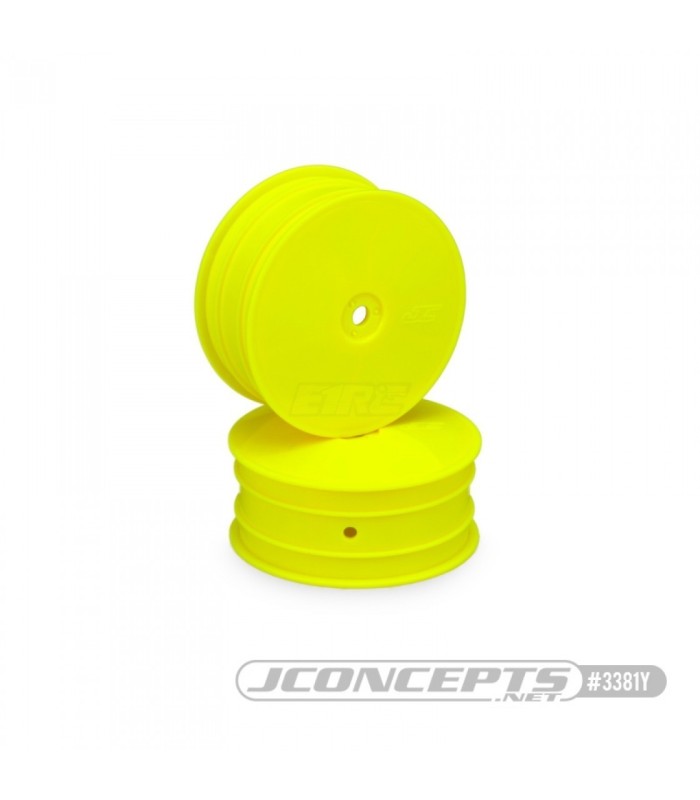 Yellow front wheel Jconcepts Mono (4 pcs) - E1rc.com