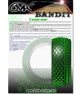 BANDIT 15/25 ULTRA Goma+llanta blanca+insert