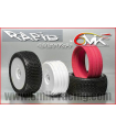 RAPID 19/33 Ultra tire+rubber+white rim+insert