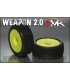 WEAPON 2.0 15/25 stuck on a yellow wheel - E1rc.com