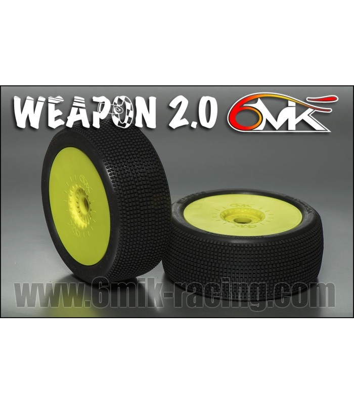 WEAPON 2.0 15/25 stuck on a yellow wheel - E1rc.com