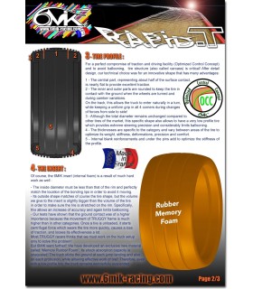 RAPID-T 15/25 Ultra truggy pegada en llanta Amarilla