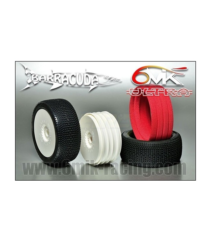 BARRACUDA 15/25 Ultra rubber+insert+white wheel - E1rc.com