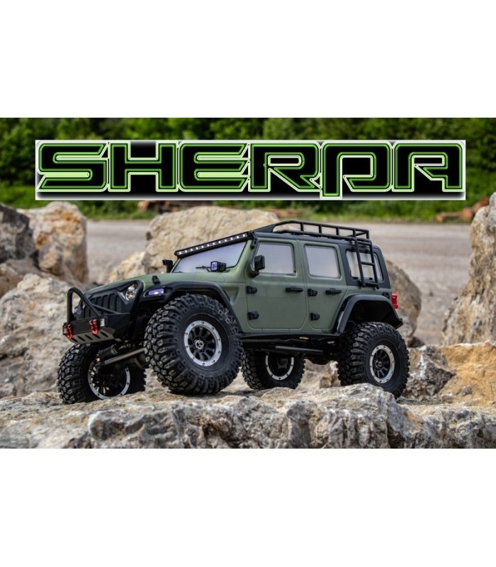RTR ABSiMA SHERPA クローラー ラジコン Absima (12013) CR3.4 Sherpa crawler RTR - Olive? TopRC!