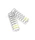 LF Shock Spring Set (front, 1.6×9.75, 4.44lb/in, 57mm, yellow) - E1rc.com