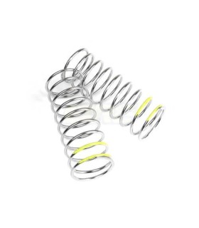 LF Shock Spring Set (front, 1.6×9.75, 4.44lb/in, 57mm, yellow)