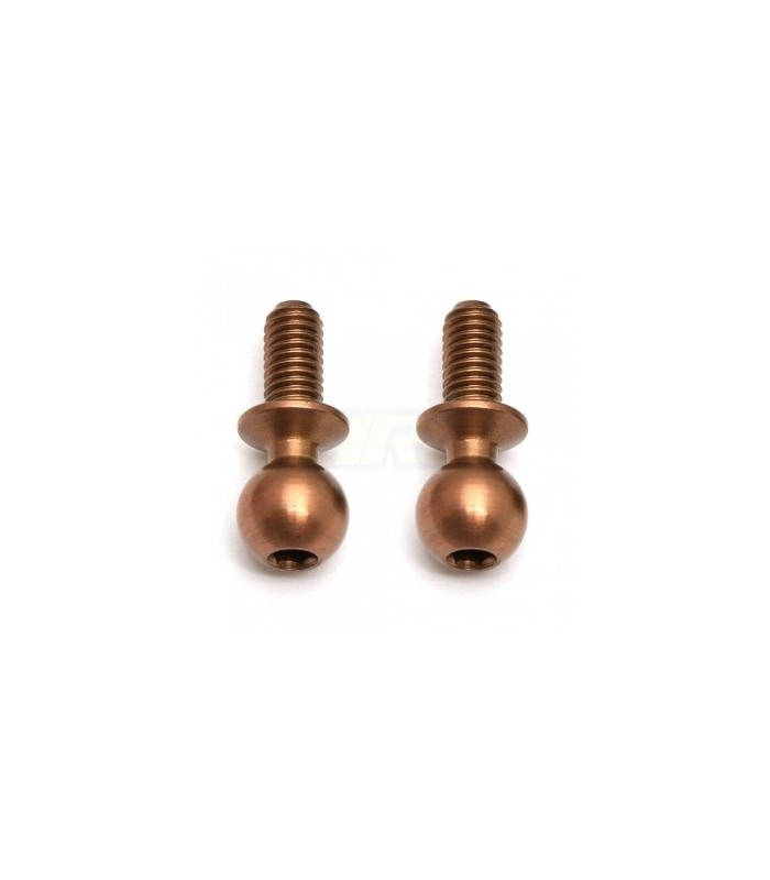 FT TiN HEAVY DUTY BALLSTUD 6MM - E1rc.com