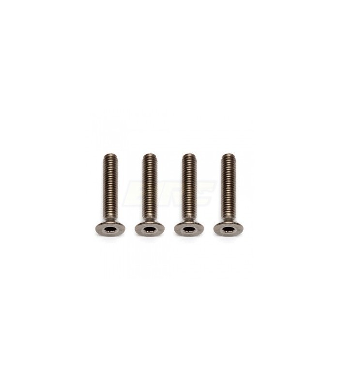 TI SCREWS 3 X 16MM FHCS (4) TITANIUM - E1rc.com