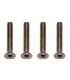 TI SCREWS 3 X 18MM FHCS (4) TITANIUM - E1rc.com