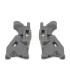 Suspension Arms (front, for 3.5mm TKR6523HD pins, EB410/410.2) - E1rc.com