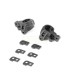 Adjustable Ackermann Spindles (L/R, EB/ET410) - E1rc.com