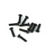 M3x12mm Button Head Screws (black, 10pcs) - E1rc.com