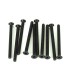 M3x40mm Flat Head Screws (black, 10pcs) - E1rc.com