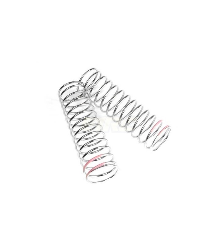 LF Shock Spring Set (rear, 1.5×13.75, 2.28lb/in, 70mm, pink) - E1rc.com
