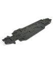 Chassis (7075 aluminum alloy, hard anodized, lightened, bumper modification)