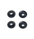 FT Nuts, M4 Low Profile Wheel Nuts, black - E1rc.com