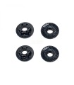 FT Nuts, M4 Low Profile Wheel Nuts, black