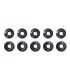 M4 Low Profile Serrated Steel Wheel Nuts Team Associated - E1rc.com