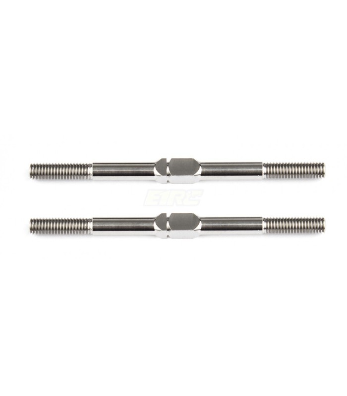 FT Titanium Turnbuckles, 48 mm/1.875 in, silver - E1rc.com