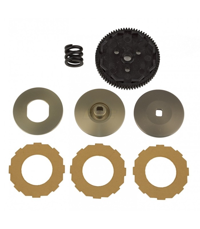 RC10B74.1 3 Pad Slipper Conversion Team Associated - E1rc.com