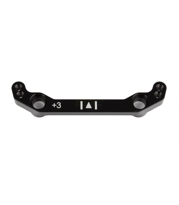 RC10B74.1 Steering Rack, +3mm, aluminum - E1rc.com
