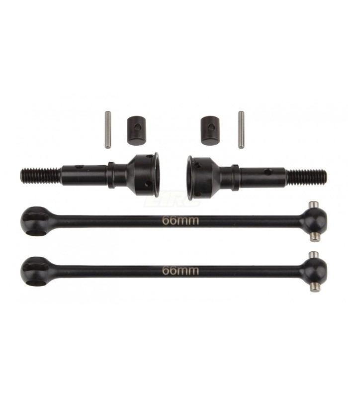 RC10B74.1 Rear CVA Set, 66mm Team Associated - E1rc.com