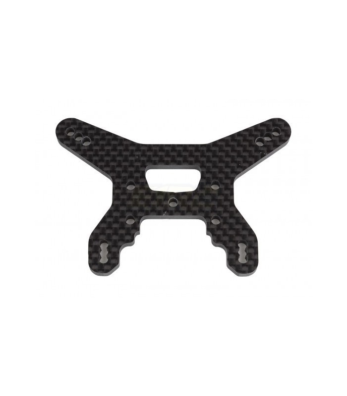 RC10B74.1 FT Rear Shock Tower, 31mm V2, carbon fiber - E1rc.com