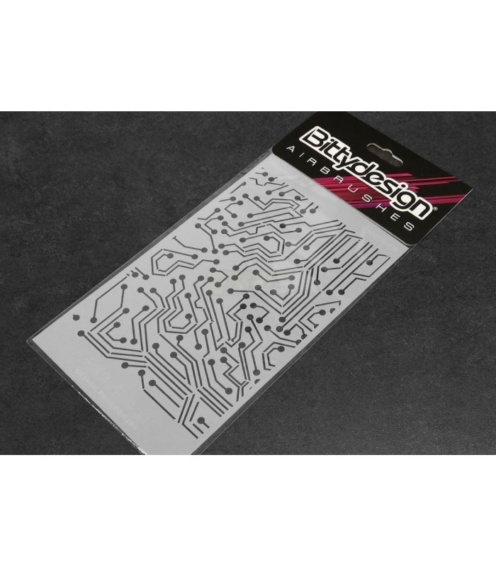 Vinyl template Bittydesign - Electronic Circuit - E1rc.com